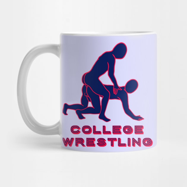 College Wrestling (Mount Art) by JasonLloyd